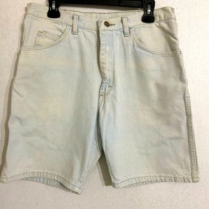 Wrangler Light Washed Jean Shorts SZ 34